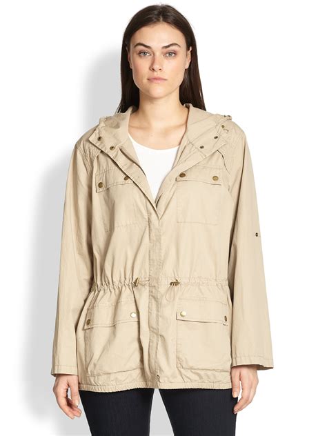 michael kors anorak silhouette